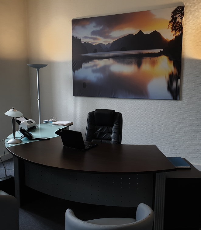 Salle d'attente du Bureau d'avocats NPM